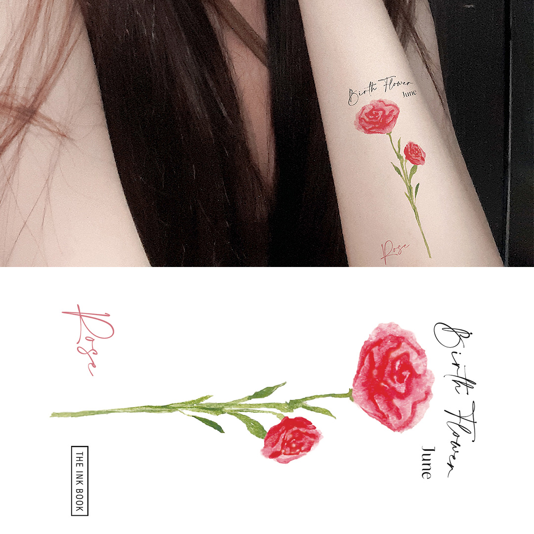 rose#tattoo#rosetattoo @heckanena | Instagram